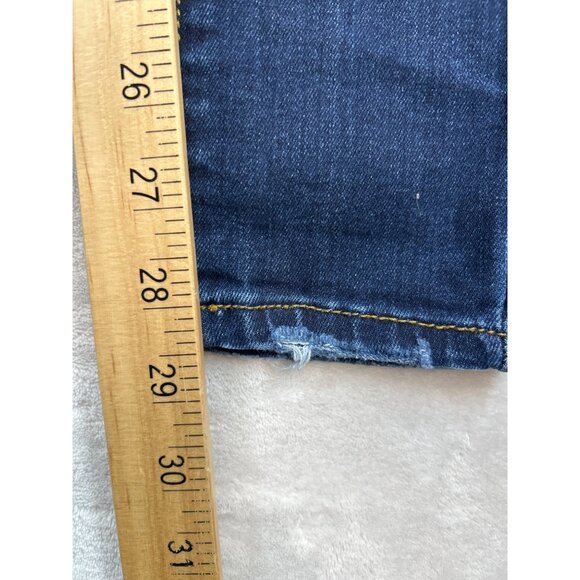 KanCan Jeans Womens 1/24 Blue Denim Skinny‎ Jeans Button Fly Medium Wash - Picture 7 of 8